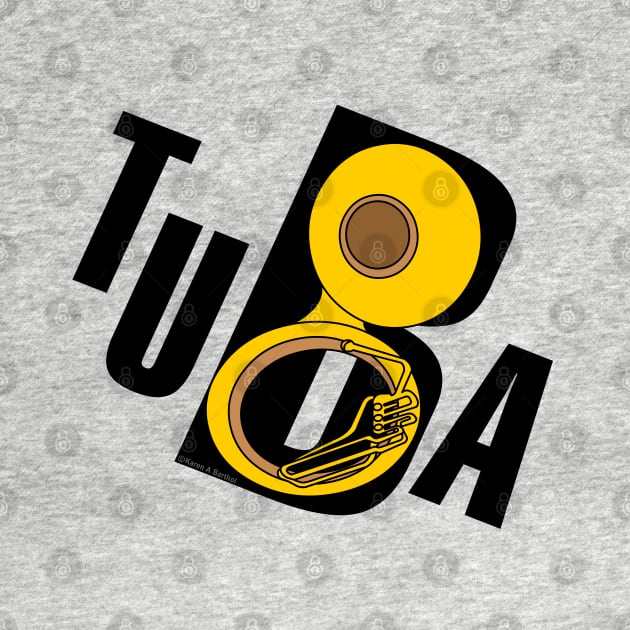 Slanted Tuba Text by Barthol Graphics